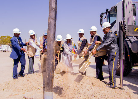 Groundbreaking Electrification Project Ceremony for the Onawa EXT 7 and 8